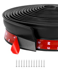 QWORK 6m Garage Door Rubber Seal – Weather Stripping with Nails