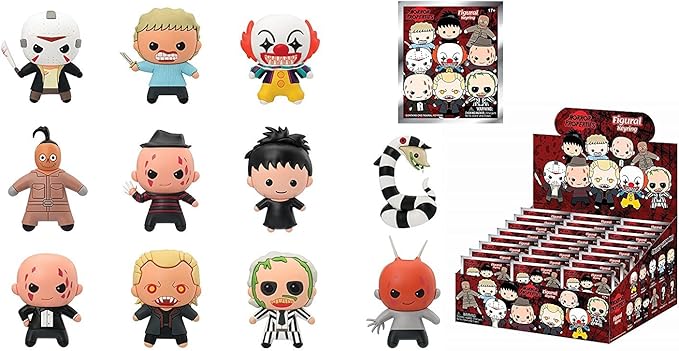 Snaps DC Horror Series 1 3D Foam Bag Clip – Collectible Blind Bag Keychain