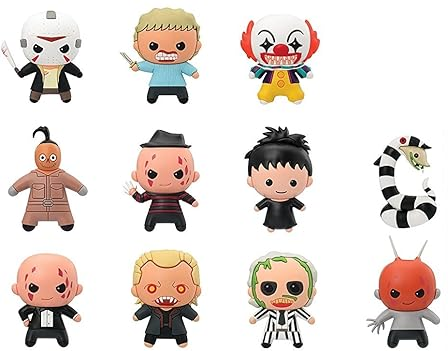 Snaps DC Horror Series 1 3D Foam Bag Clip – Collectible Blind Bag Keychain