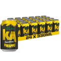 KA Caribbean Pineapple Sparkling Soft Drink - 24 x 330ml Multipack
