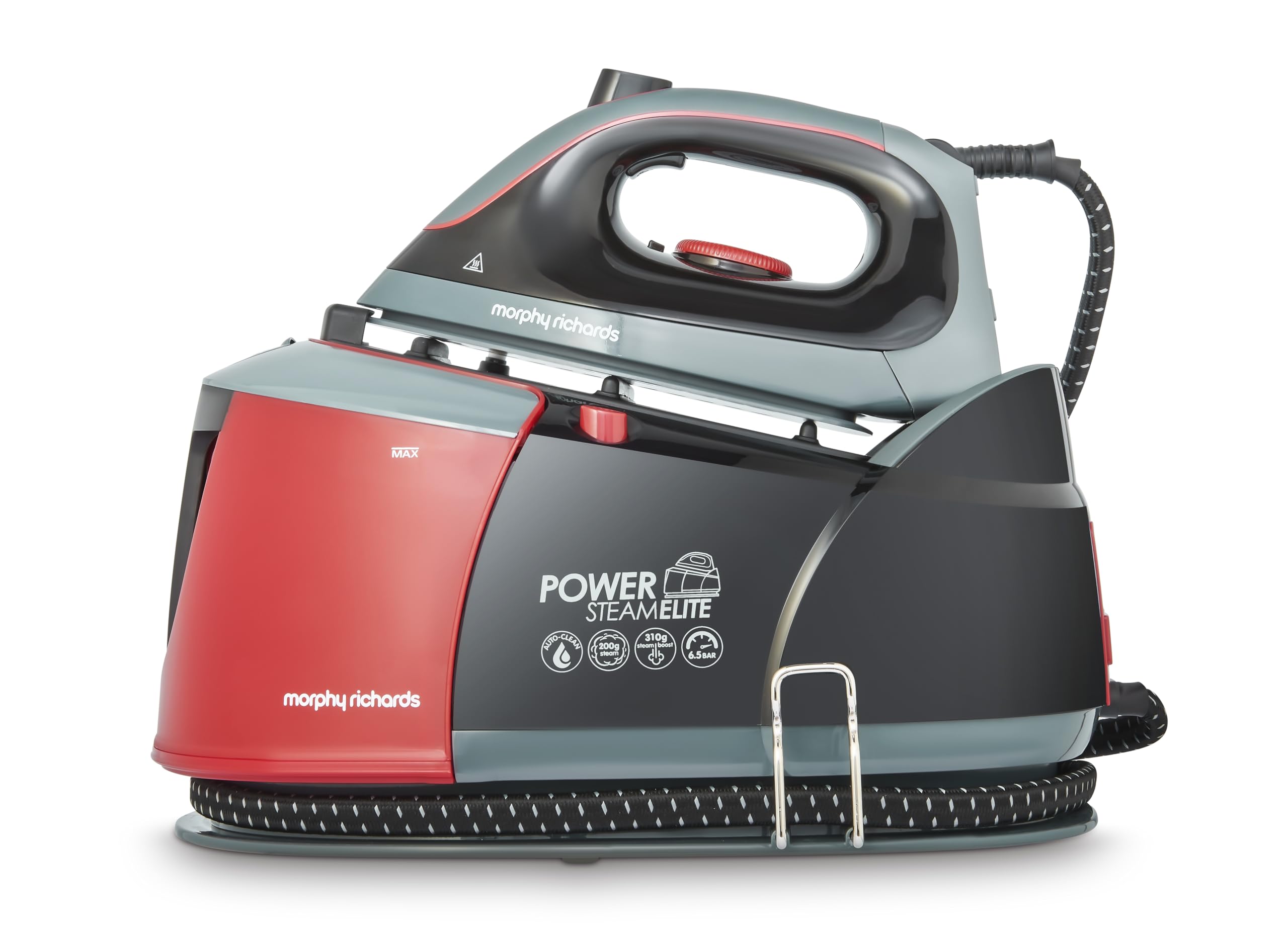 Morphy Richards PowerSteam Elite Plus Steam Generator Iron – 6 Bar, 1.3L