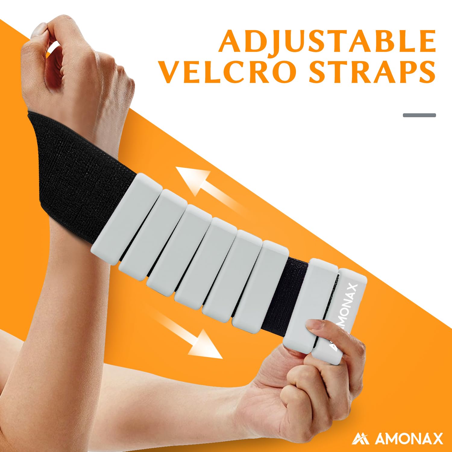 Amonax Adjustable Ankle and Wrist Weights – 2lb Pair Silicone Set