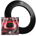 Target Darts Pro Tour Dartboard Surround – Black Polymer Wall Guard