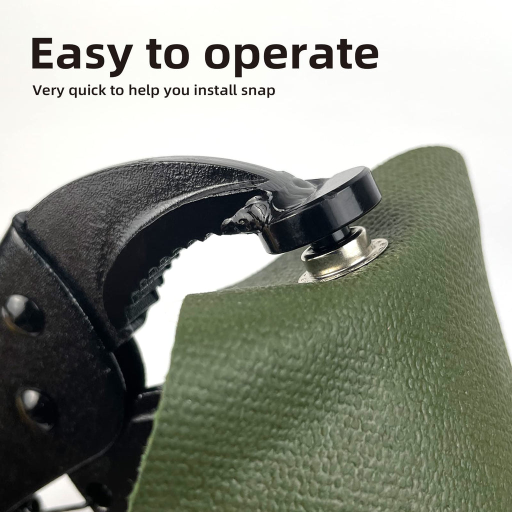 Heavy-Duty Snap Fastener Tool Kit for Boat Covers & Canvas