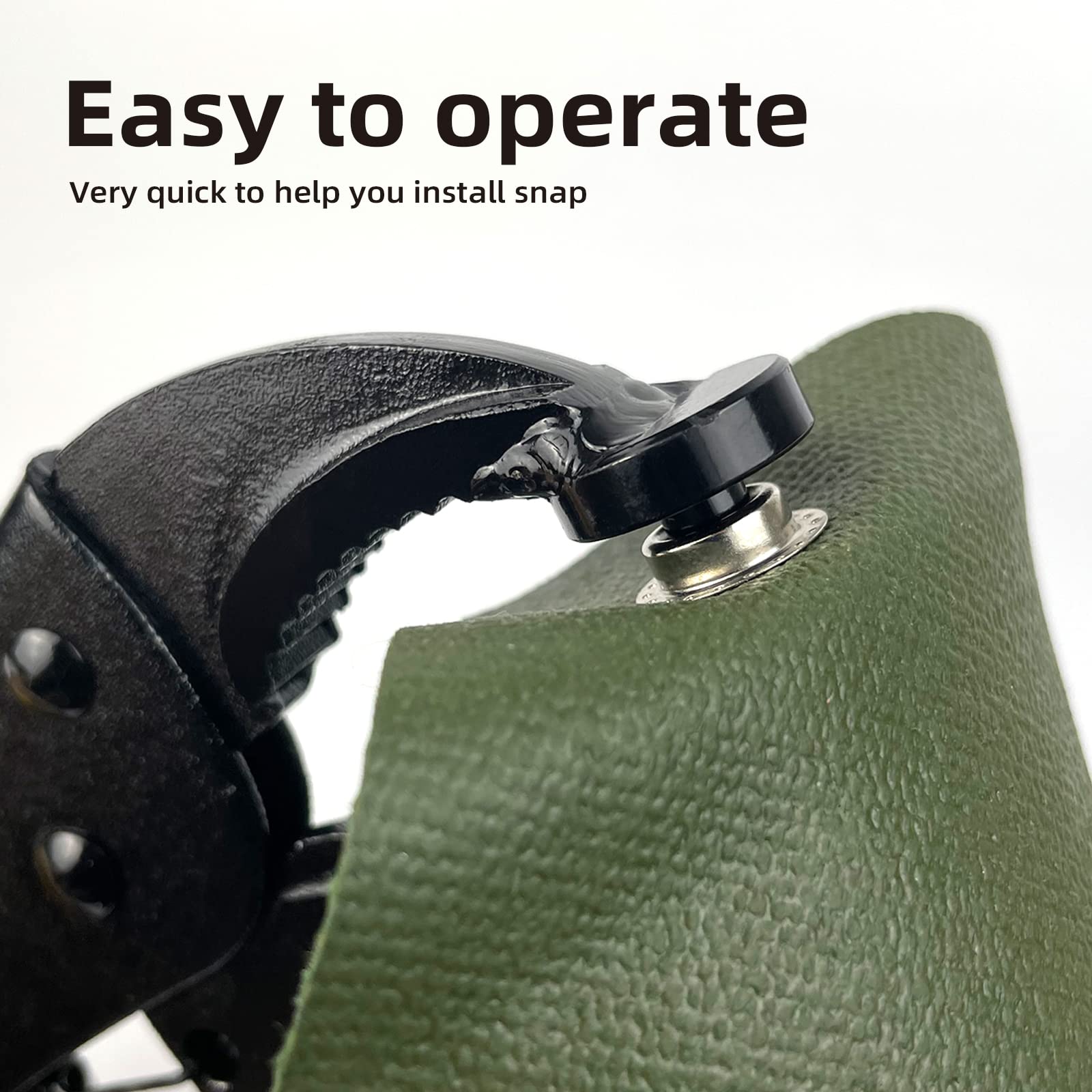 Heavy-Duty Snap Fastener Tool Kit for Boat Covers & Canvas