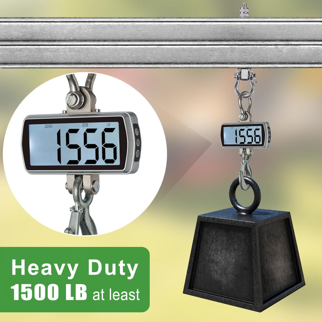 Dolibest 6-Pack Heavy Duty Swing Hangers with Bearing | 304 Stainless Steel