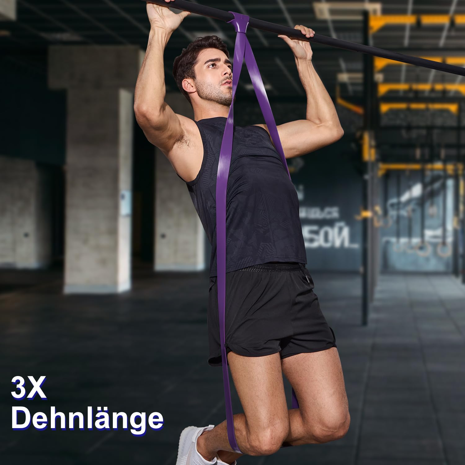 PYHIGH Pull Up Assistance Bands Set – 70-230 lbs Natural Rubber Gym Bands