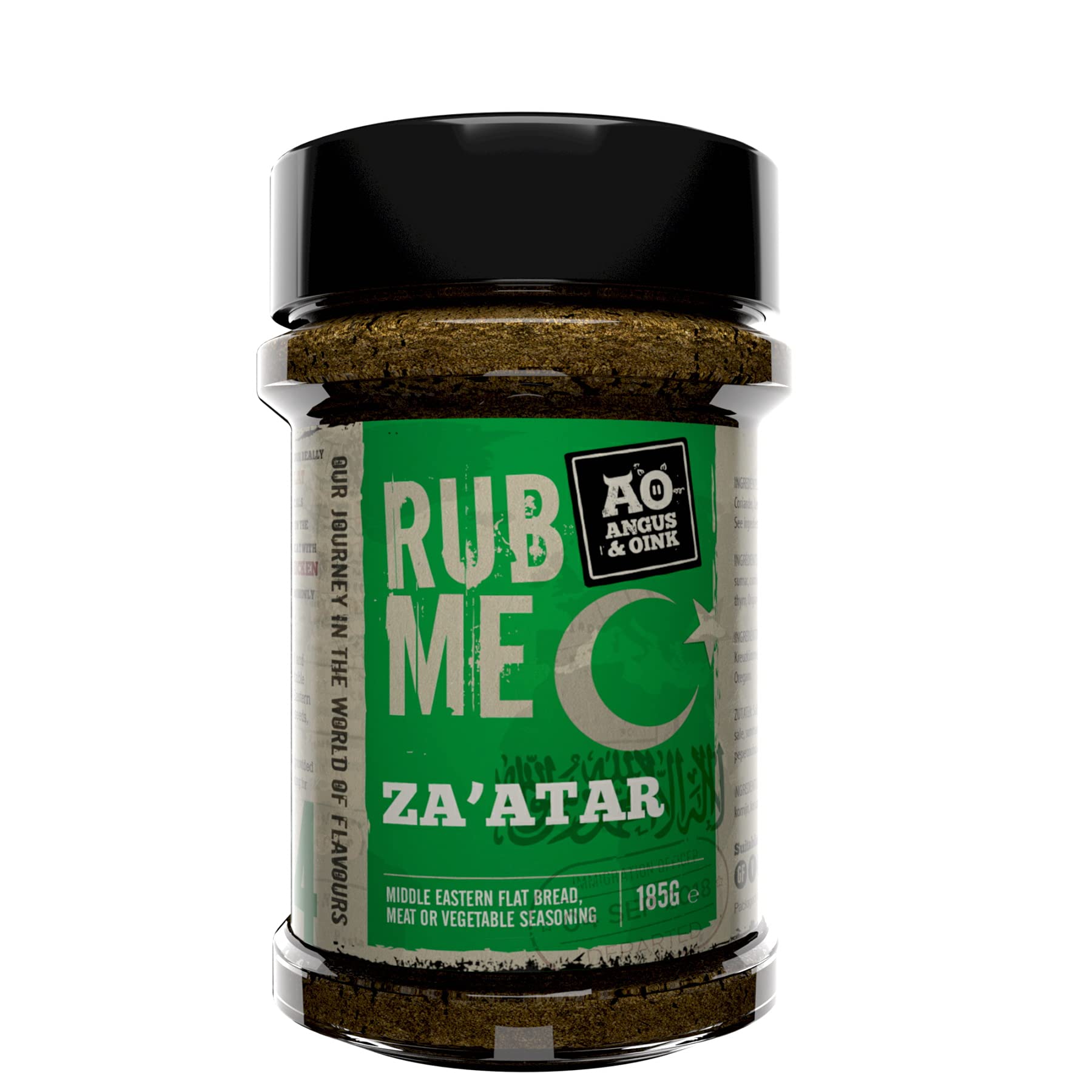 Za'atar Seasoning by Angus & Oink – Middle Eastern Spice Blend, 185g