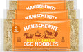 Manischewitz Barley Shaped Egg Noodles – Homestyle Farfel, 340g (3 Pack)