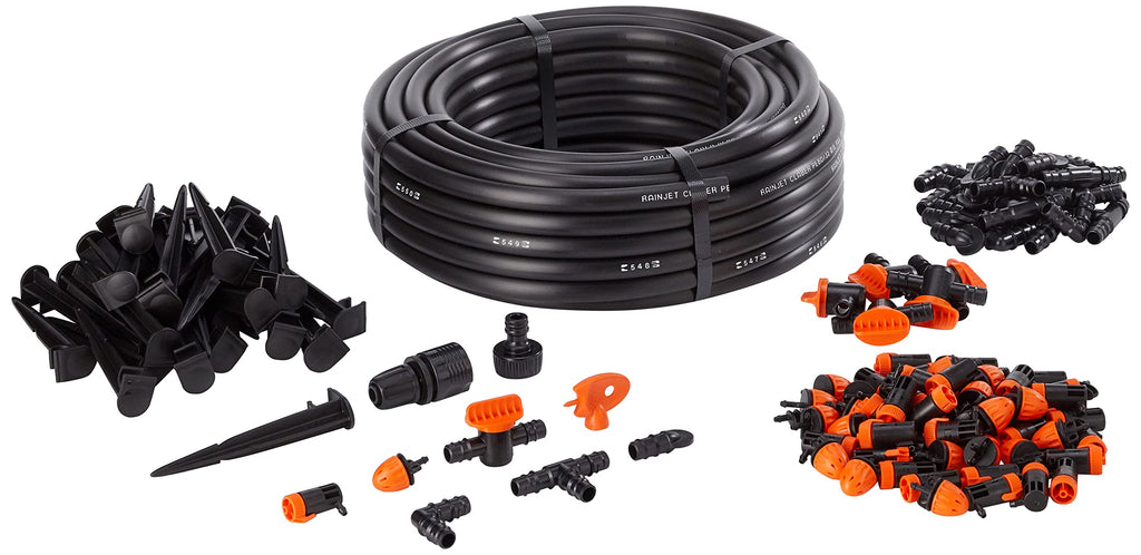 Claber 90767 Drip Irrigation Kit - 50 Plant Allotment Watering System