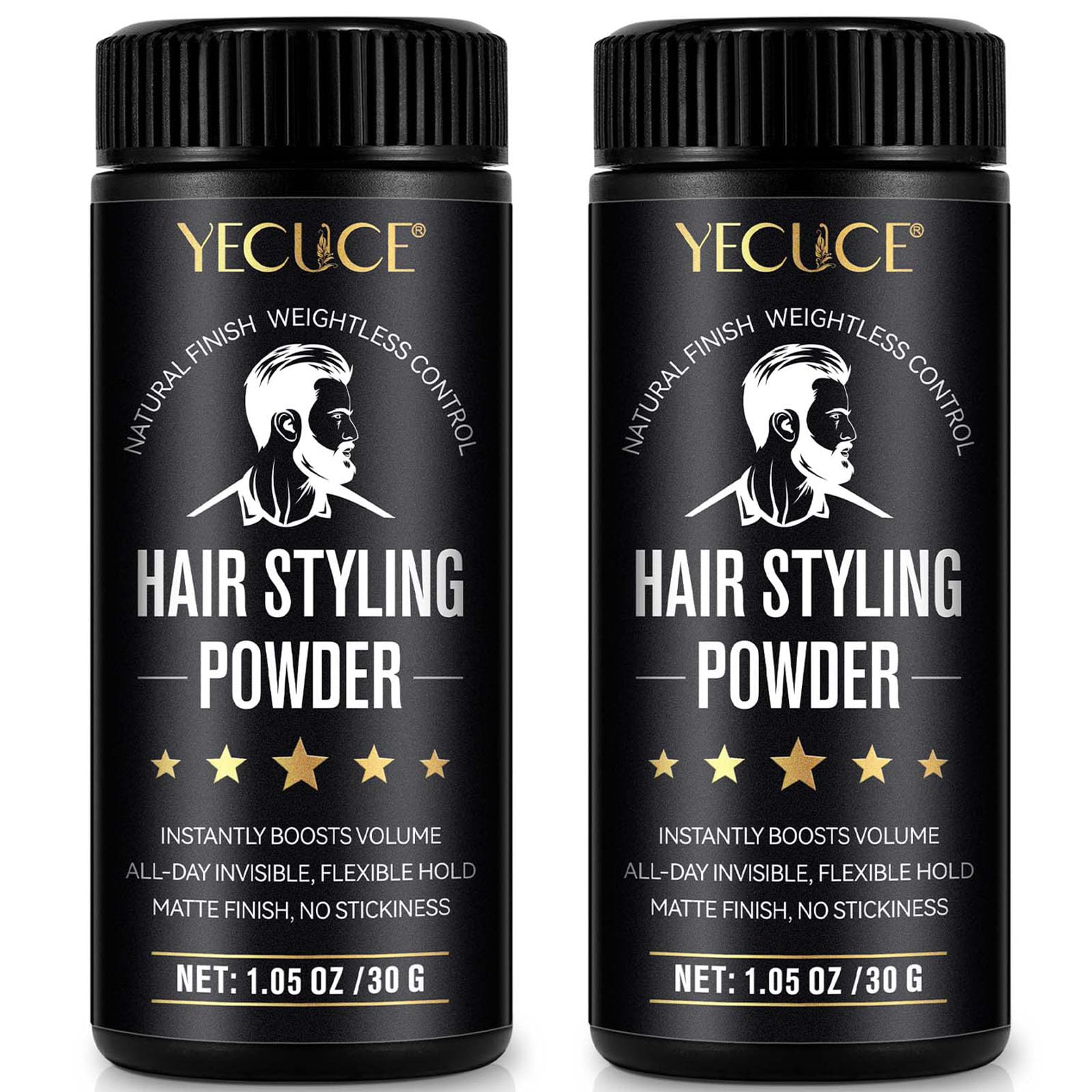 Hair Styling Powder 2PCS - Matte Finish & Strong Hold Volume