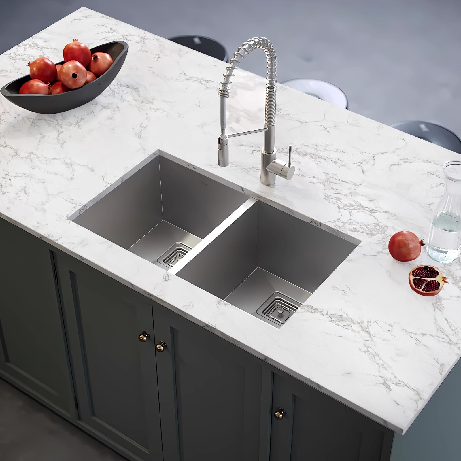 Hode White Marble Vinyl Wrap – 90cmx600cm Self Adhesive Wallpaper
