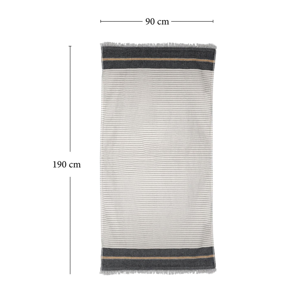 BERCA HOME Olympos Turkish Beach Towel – 100% Cotton Peshtemal Hammam & Bath Towel – Lightweight, Quick Dry, Sand Free – 90 × 190 cm - image 5