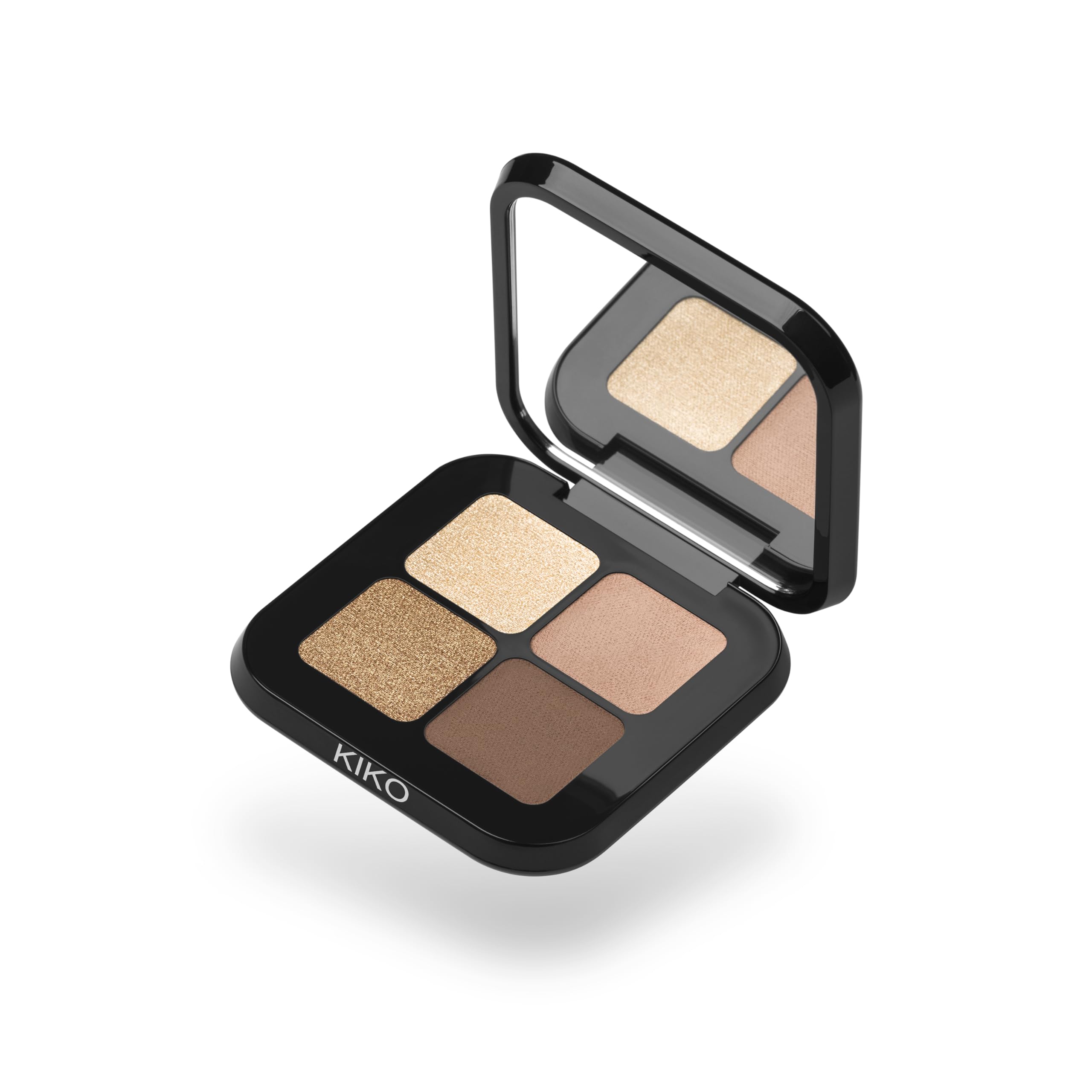 KIKO Milano Bright Quartet Eyeshadow Palette 01 – Baked Matte & Pearl Finish