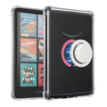 CoBak Magnetic Clear Case for Kindle Paperwhite 12th Gen 2024 - Raspberry