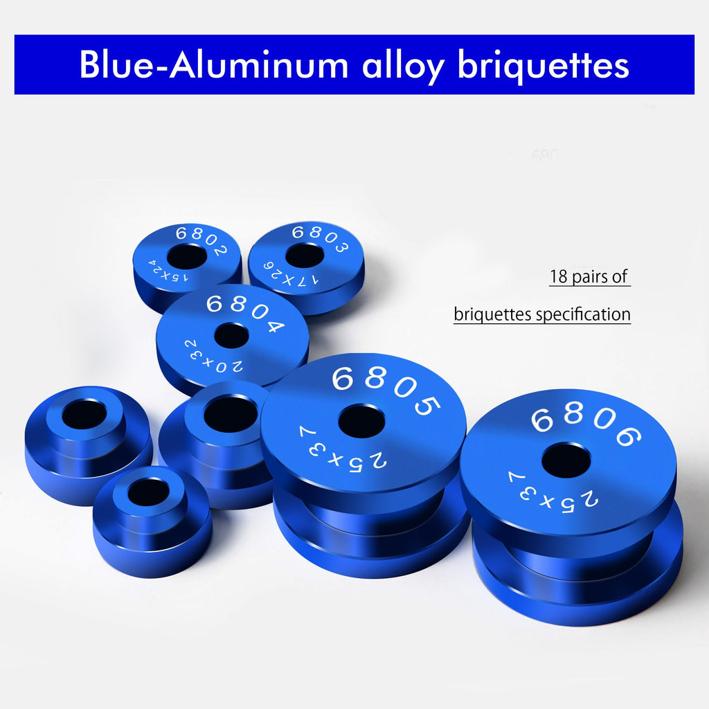 Jolof Store Bicycle Hub Bearing Press Set – CNC Aluminum Installation Tool