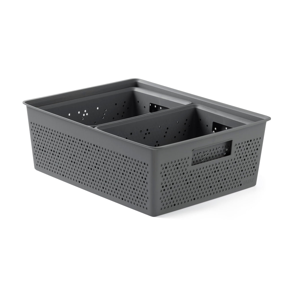 TATAY Storage Basket Bohol BPA-Free Stackable Design Modular Storage Design - image 1