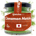 Matchaeco Cinnamon Matcha Green Tea Powder - 50g Ceremonial Grade