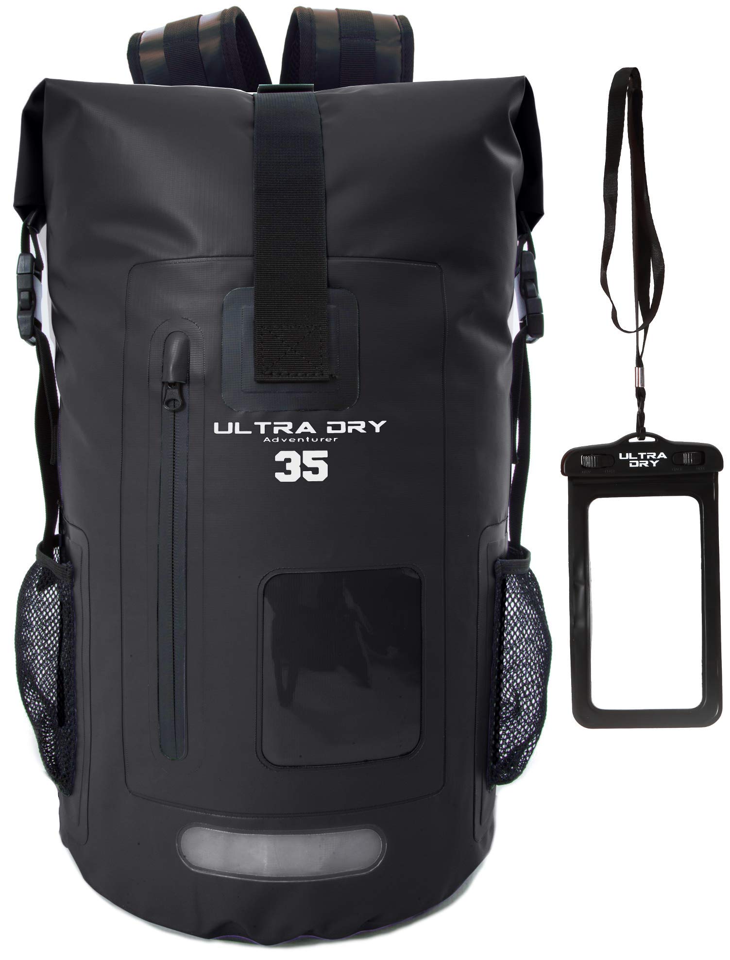 35L Waterproof Dry Bag Backpack with IPX8 Phone Case