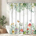 Uiiooazy Sage Green Eucalyptus Shower Curtain | Waterproof Polyester