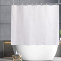 Waffle Fabric Short Shower Curtain for Walk-in Tub | 59"