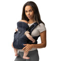 BABYGO AirMesh Baby Carrier | Adjustable & Breathable Navy Mesh