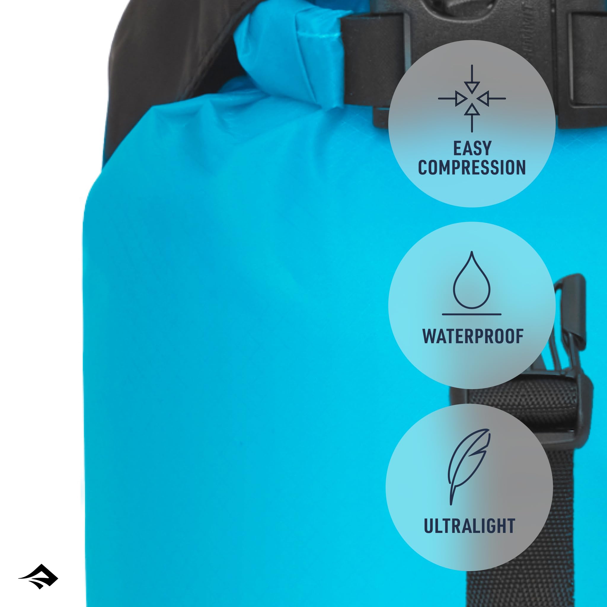 Sea to Summit Evac Compression Dry Bag UL 8L – Waterproof HighRise Grey