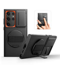 SURITCH Samsung Galaxy S24 Ultra Case – Rugged Kickstand & Camera Cover