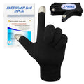 Migliore Wear Touchscreen Cotton Moisturising Gloves for Eczema – 5 Pairs
