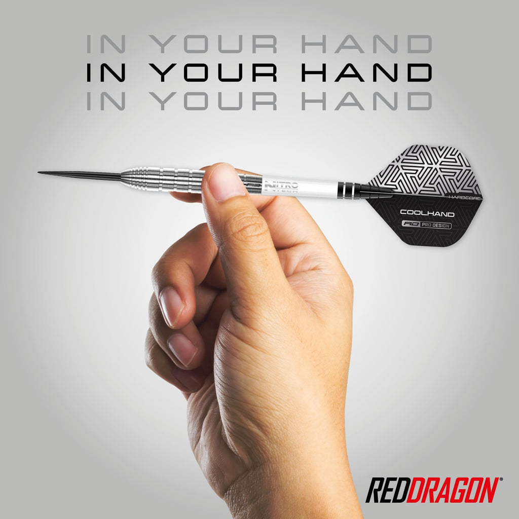 Red Dragon Luke Humphries TX1 Pioneer 24g Tungsten Darts Set