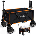 GXCROR Folding Wagon – Heavy Duty 200KG All Terrain Camping Trolley