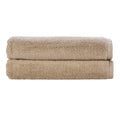 Christy Cirrus 100% Cotton Bath Sheets | Set of 2 Quick Dry Towels | Latte