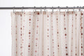 Croydex Dotty Shower Curtain | Waterproof Polyester | 1800 x 1800mm
