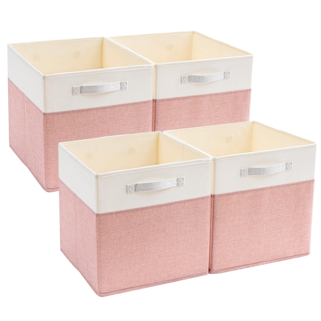 Mangata Cube Storage Boxes 33x33x33 cm, Large Fabric storage baskets for Storage Cube Units, Clothes Bins, Baskets, Chests,Toys - image 1