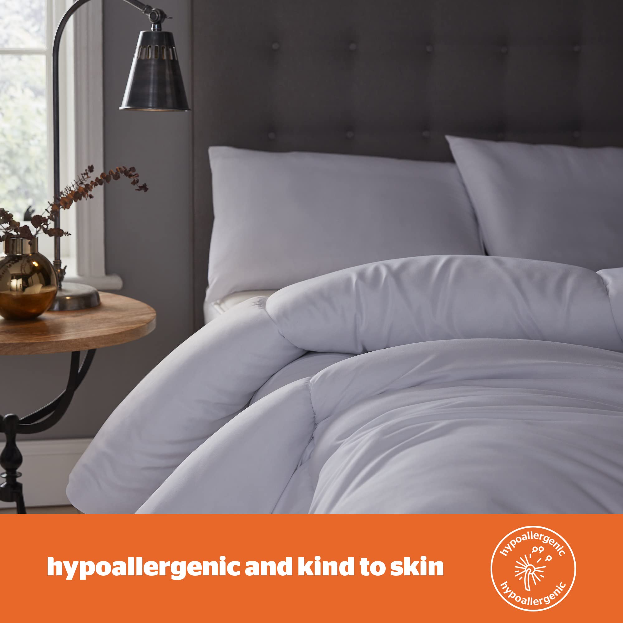 Silentnight Double Decker Duvet – 18 Tog Winter Quilt Hypoallergenic