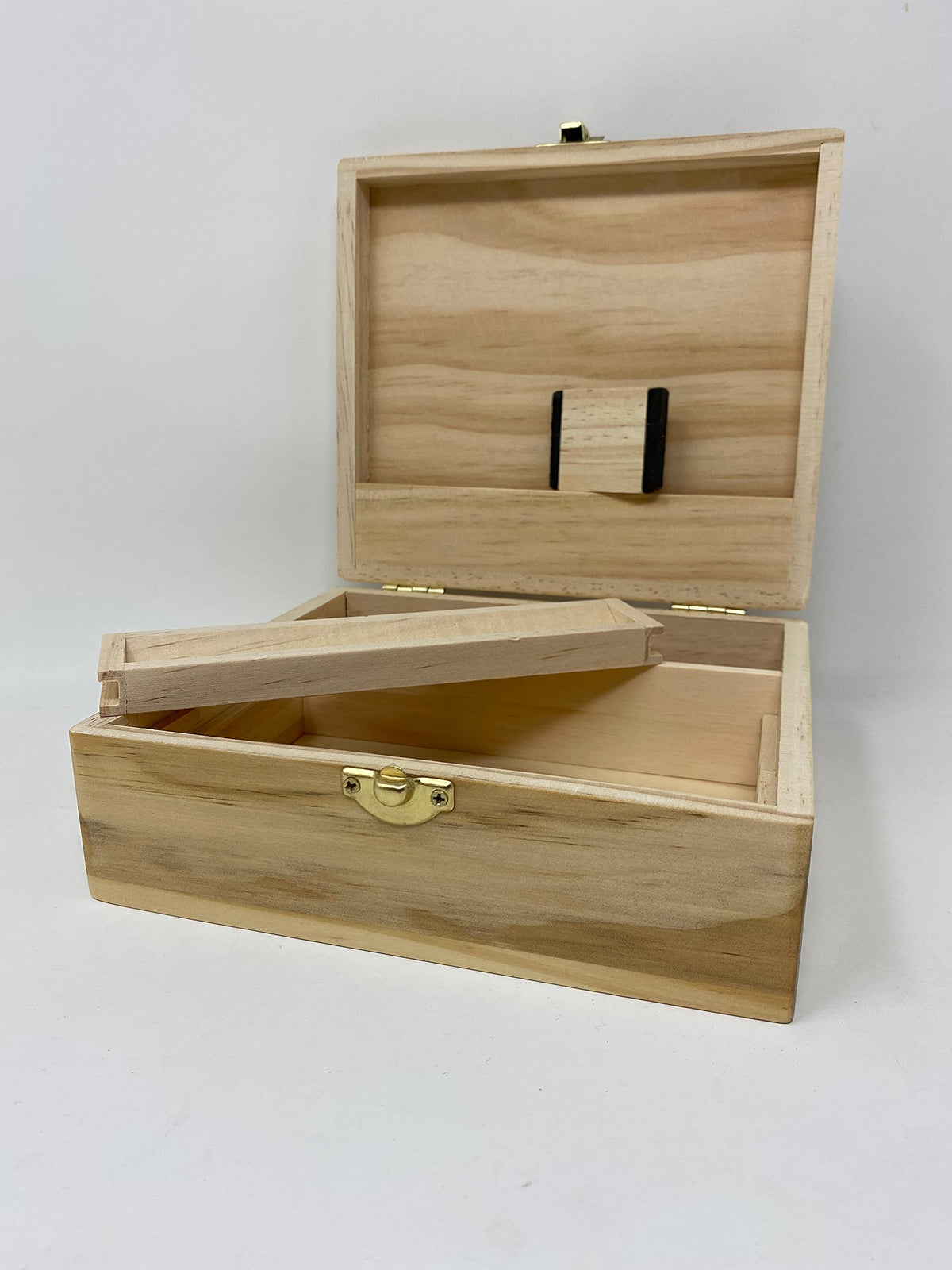SUTUS OFFICIAL RIZLA WOODEN STORAGE BOX WITH ROLLING PLATFORM - image 2