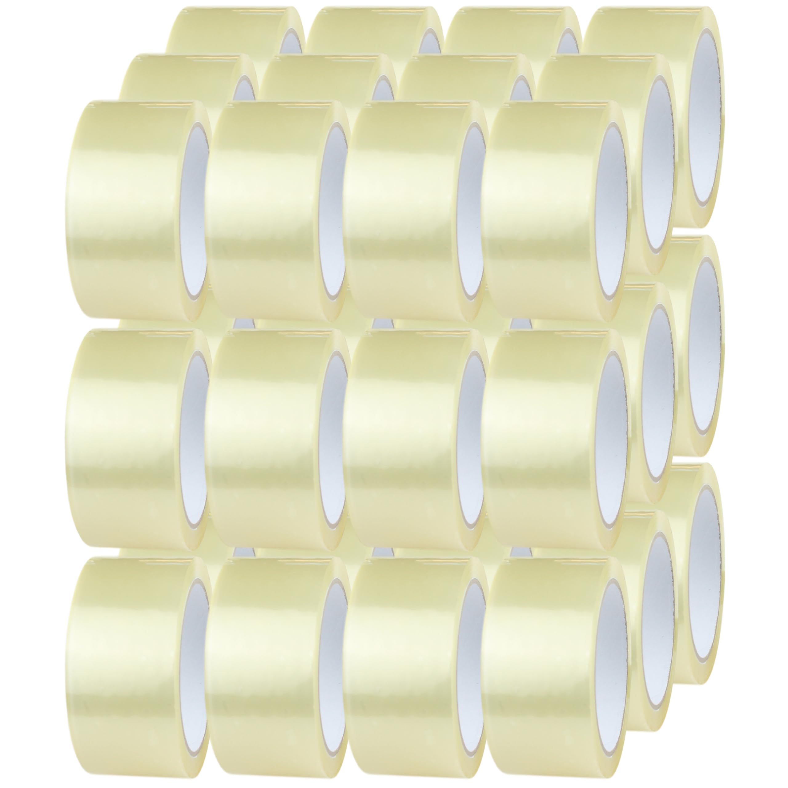Crimson Starfish Clear Packaging Tape - 36 Rolls of 48mm x 66m