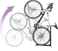Bike Nook Upright Bicycle Stand – Adjustable Indoor Space-Saving Rack