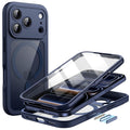 JETech iPhone 17 Pro MagSafe Case with Screen Protector - Orange
