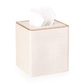 BTSKY Square Linen Tissue Box Cover – Decorative Cube Paper Holder
