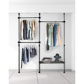 QWORK Heavy Duty Adjustable Metal Plant Stand | Iron Display Rack