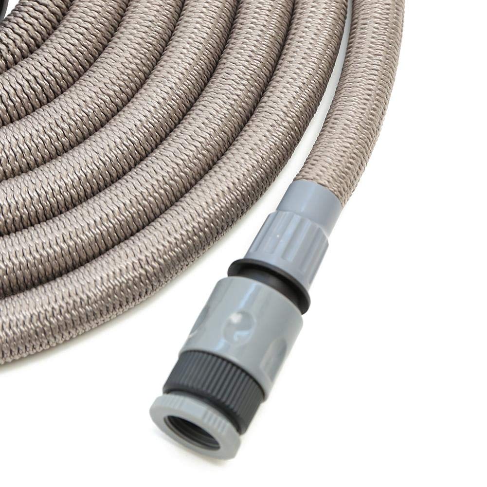 LINZI 30M Expandable Garden Water Hose | Double Latex Flexible Kink-Free Pipe