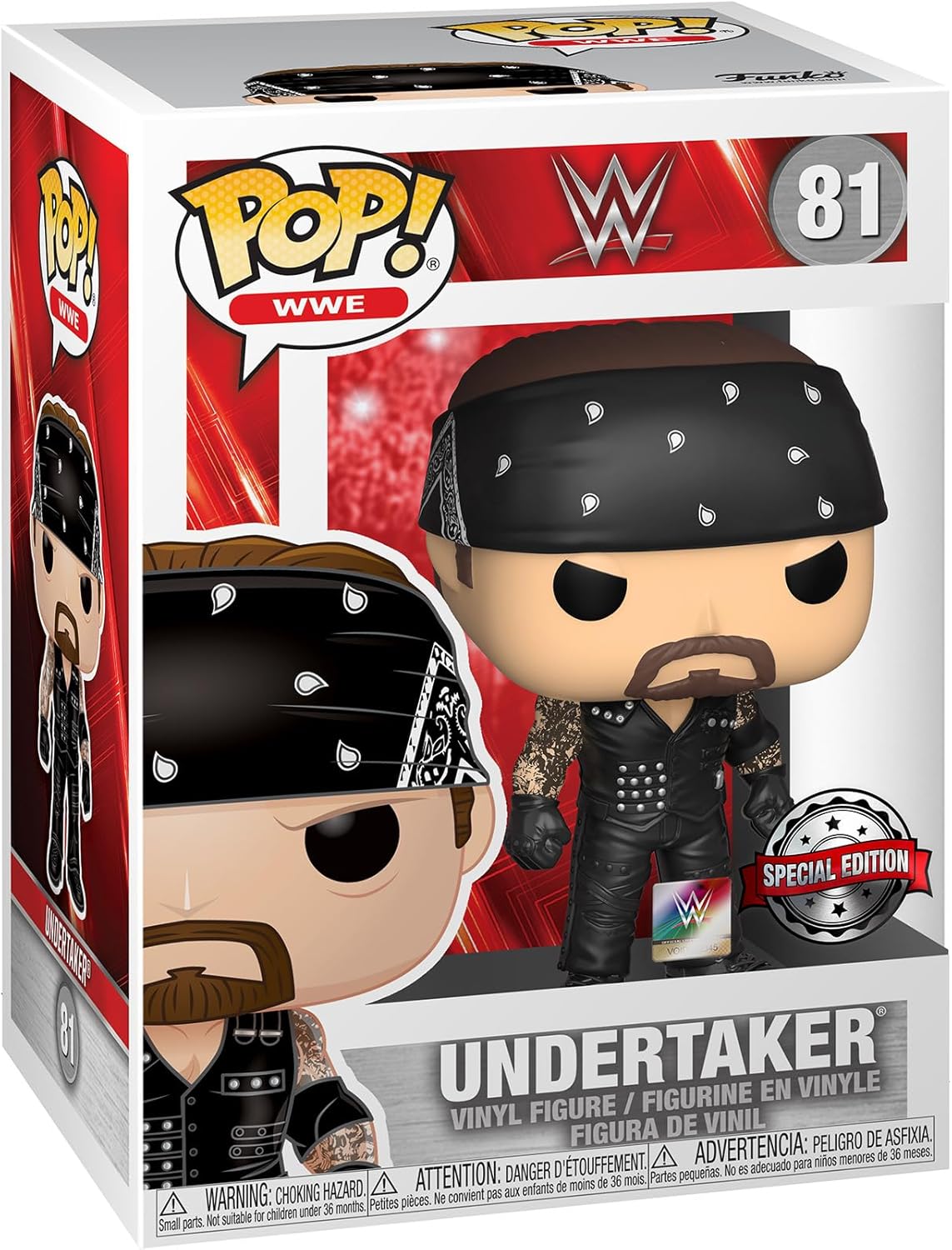 Funko Pop! WWE: Boneyard Undertaker Vinyl Figure – Special Edition