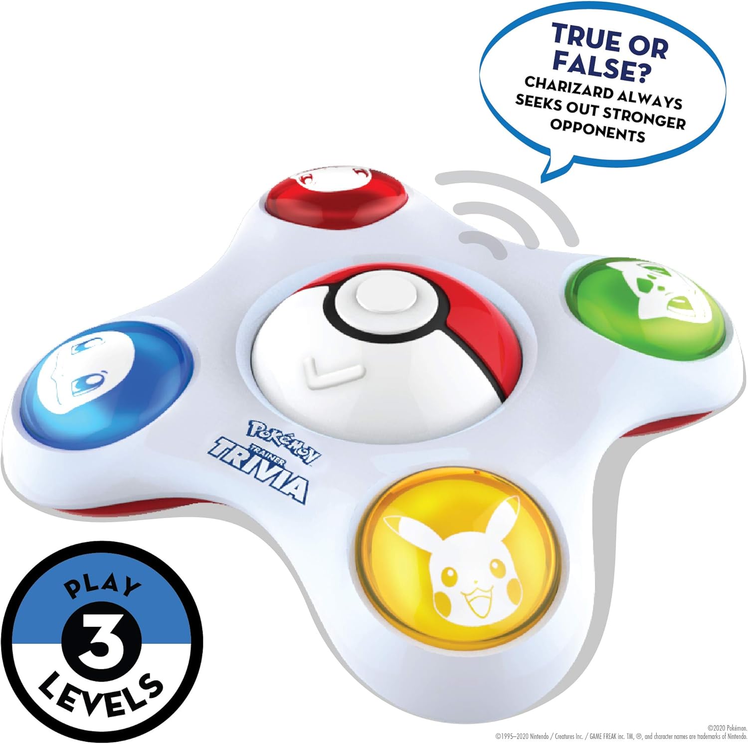 Pokémon Trainer Trivia Game by Snaps – 1,000 Questions & 3 Play Levels
