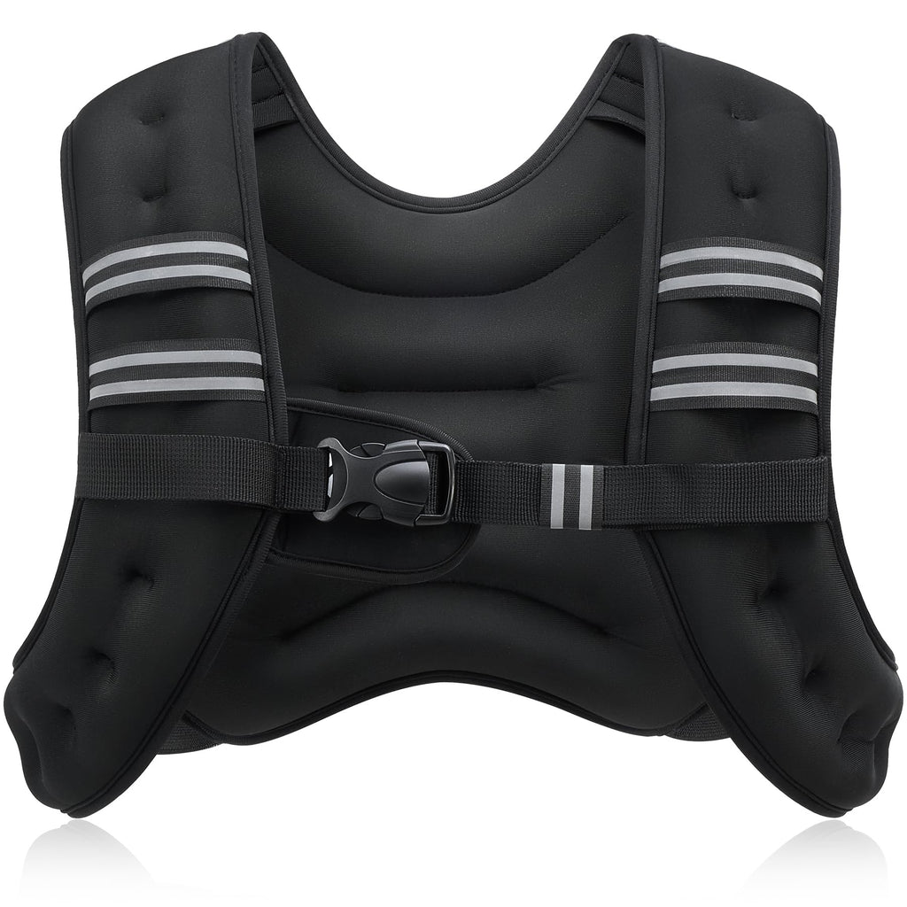 ZELUS 5.4kg Weighted Vest | Reflective Neoprene Vest for Running
