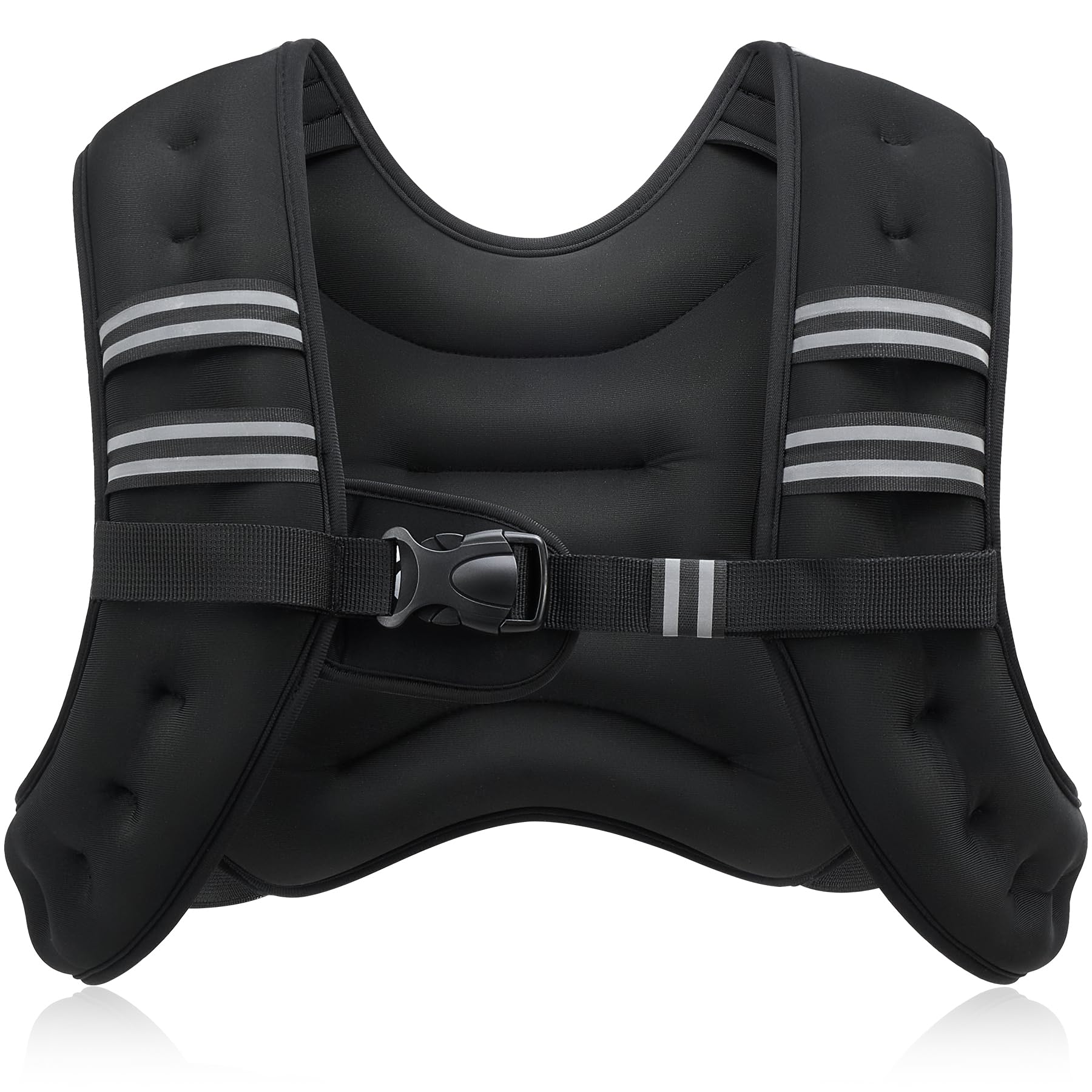 ZELUS 5.4kg Weighted Vest | Reflective Neoprene Vest for Running