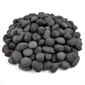 FANTIAN 20 lbs Black River Rocks – 2-4 cm Decorative Pebbles for Garden