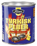 Fazer Tyrkisk Peber – Original Finnish Salty Liquorice Tin, 350g