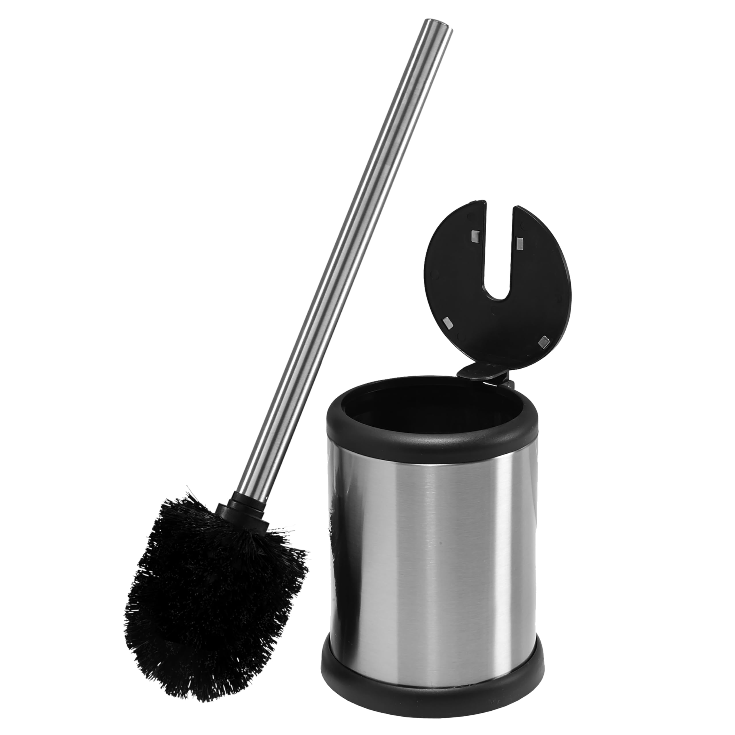 Bath Bliss Stainless Steel Toilet Brush Set | Rust-Resistant & Hygienic