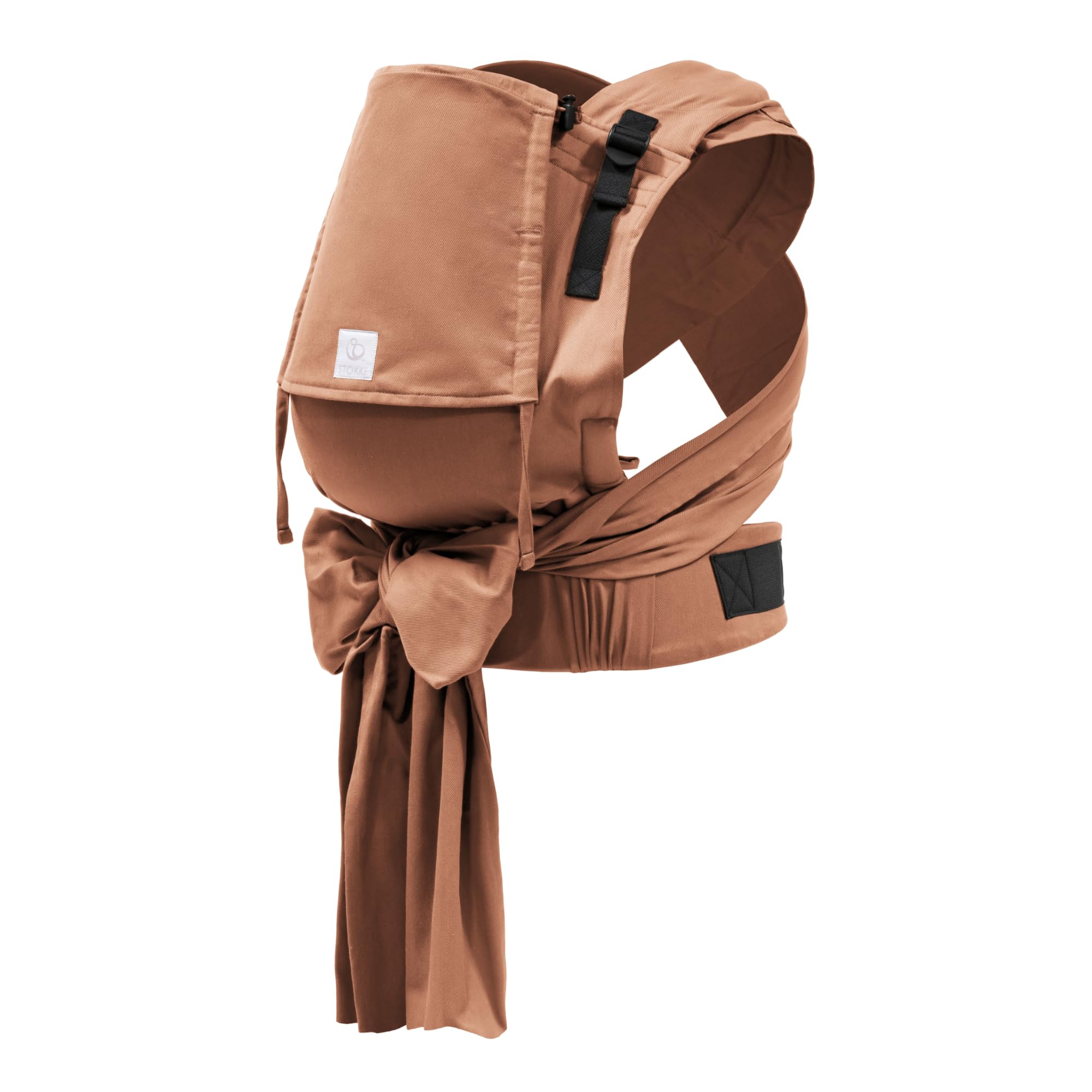 Stokke Limas Carrier Plus – Half-Buckle Baby Carrier, Terracotta